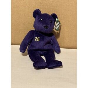 Mark McGwire 1998 Salvino's Bamm Beano's #25 Purple Plush Beanie Bear